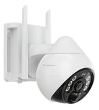 White VStar CB69-TZ security camera with antennas on a white background