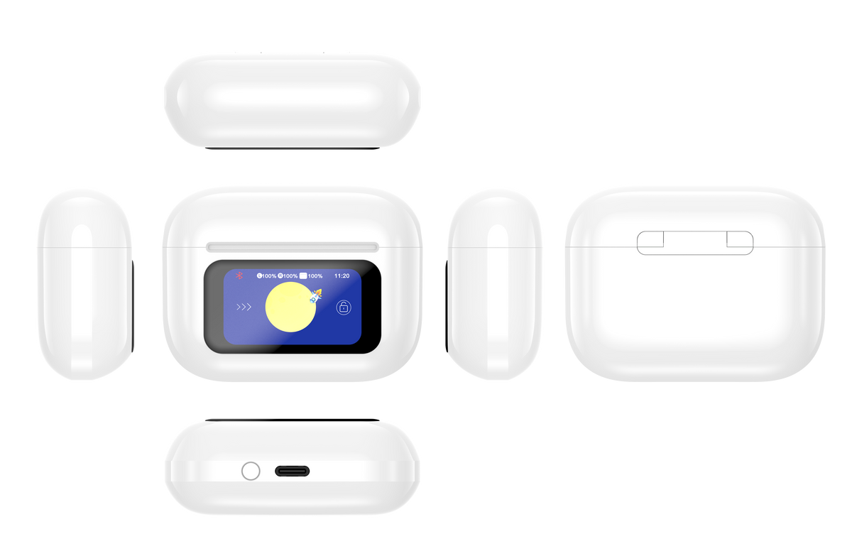 X803 TWS Bluetooth Earbuds with Heart Rate Monitoring