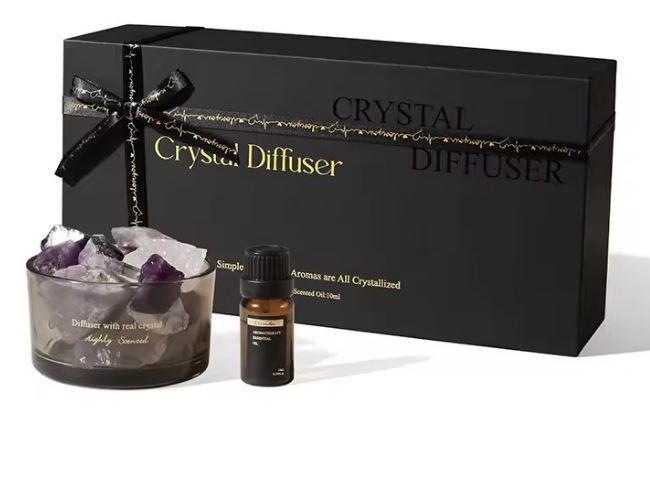 Crystal Fragrance Diffuser Gift Box (White Tea)