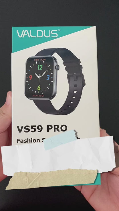VS59 PRO Smartwatch 1.85-inch AMOLED Screen Ultra-thin Wearing All Aluminum Alloy Material