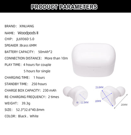 T03 Wireless Earbuds ENC Noise Reduction